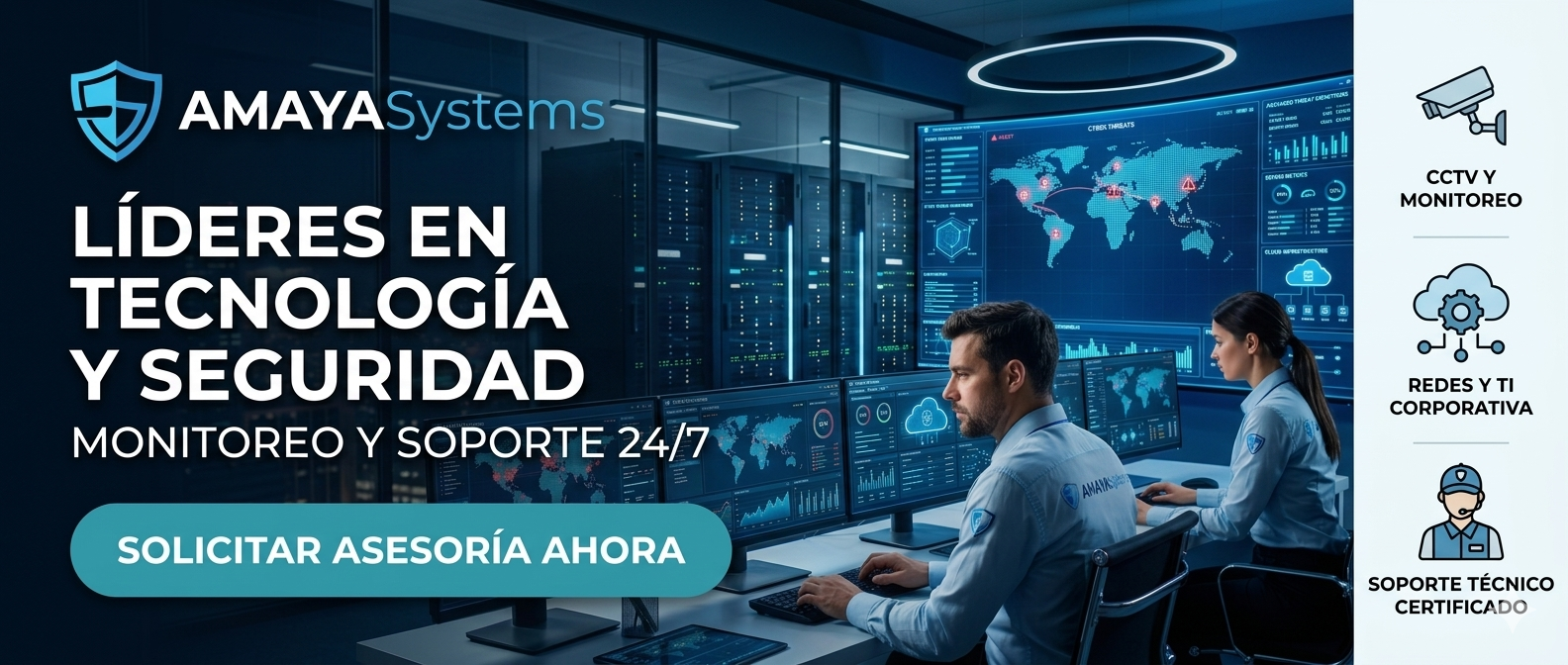 Soporte informático y servidores por AMAYASystems